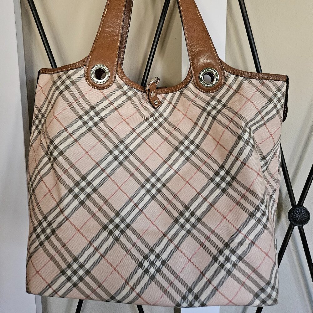 Burberry Reversible Nova Check Blue Label